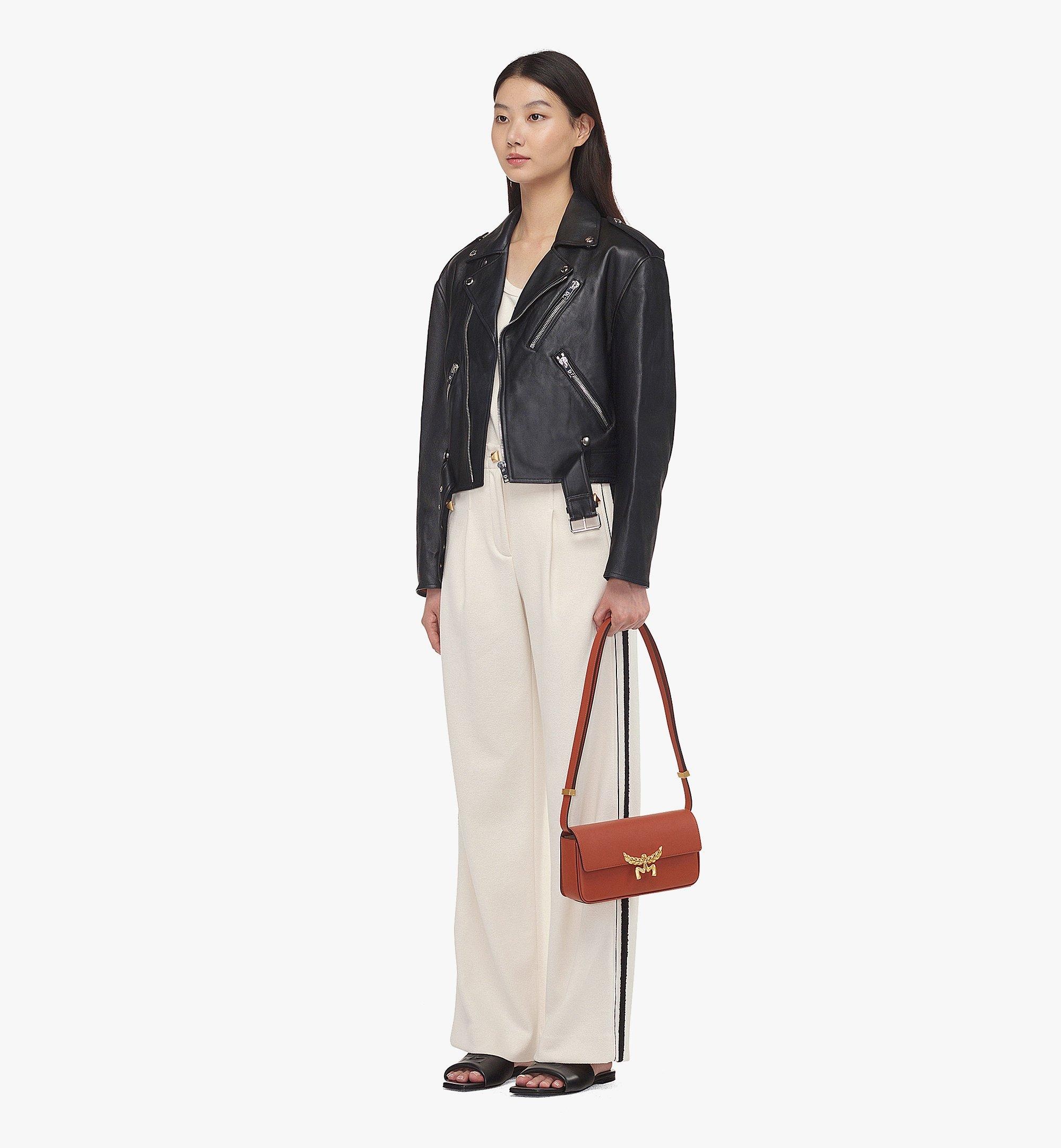 Himmel Shoulder Bag in Spanish Calf Leather - 6