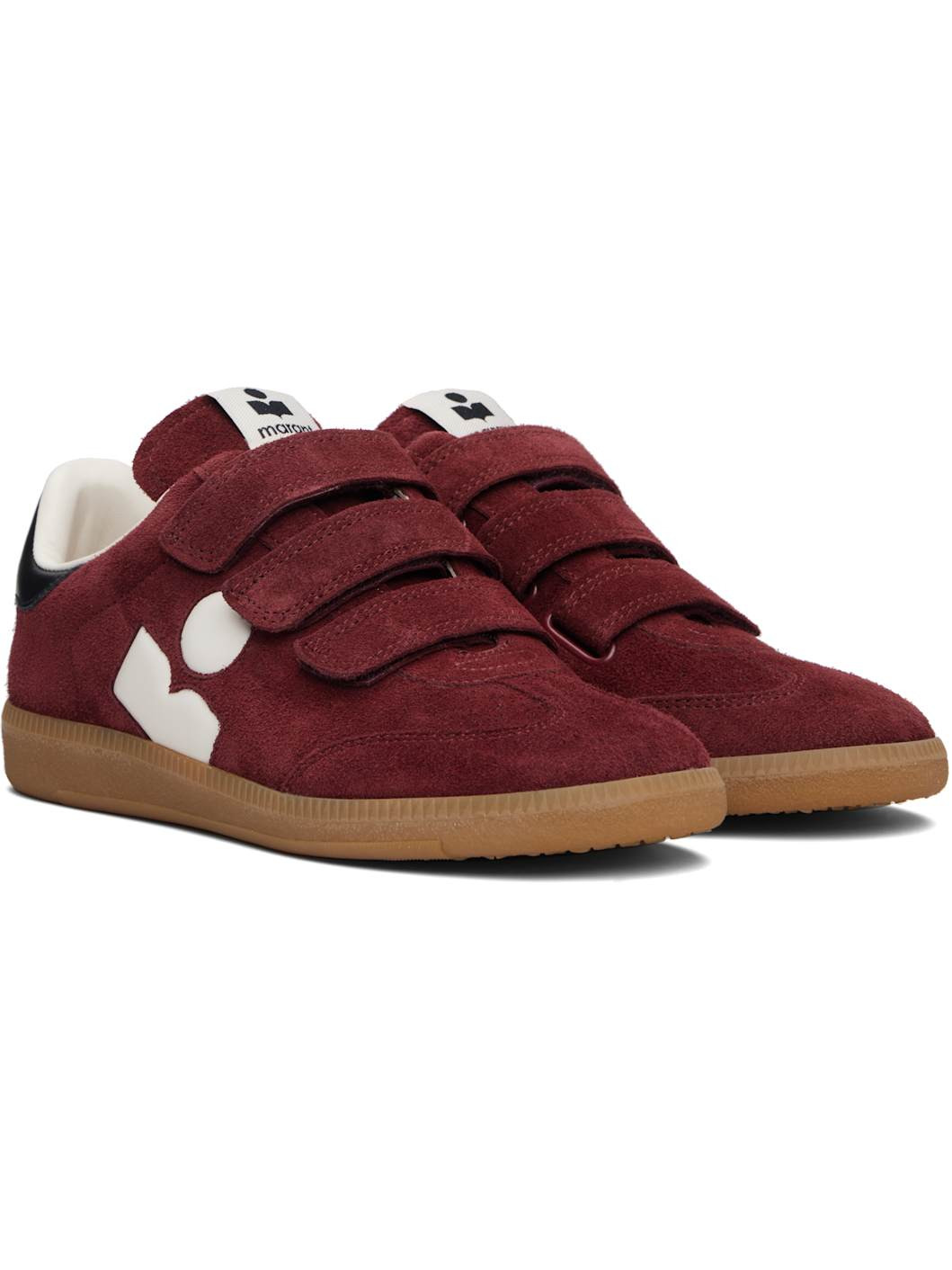 Burgundy Beth Sneakers - 4