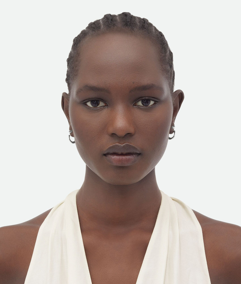 Bottega Veneta Sardine Hoop Earrings outlook