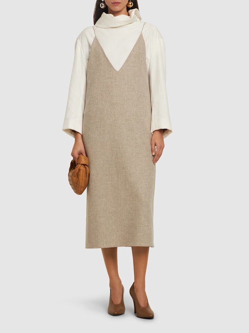 Wool midi dress - 2