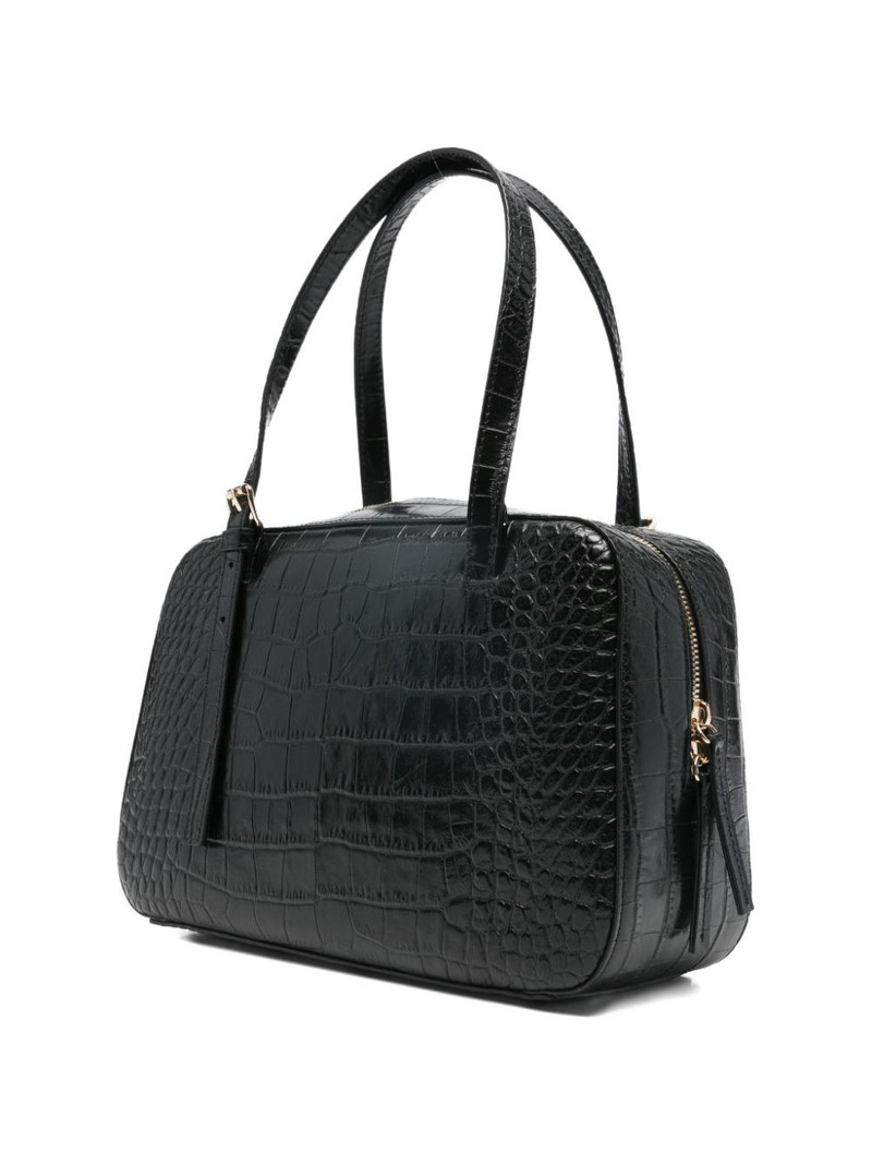 A.P.C. Virginie crocodile-effect shoulder bag outlook