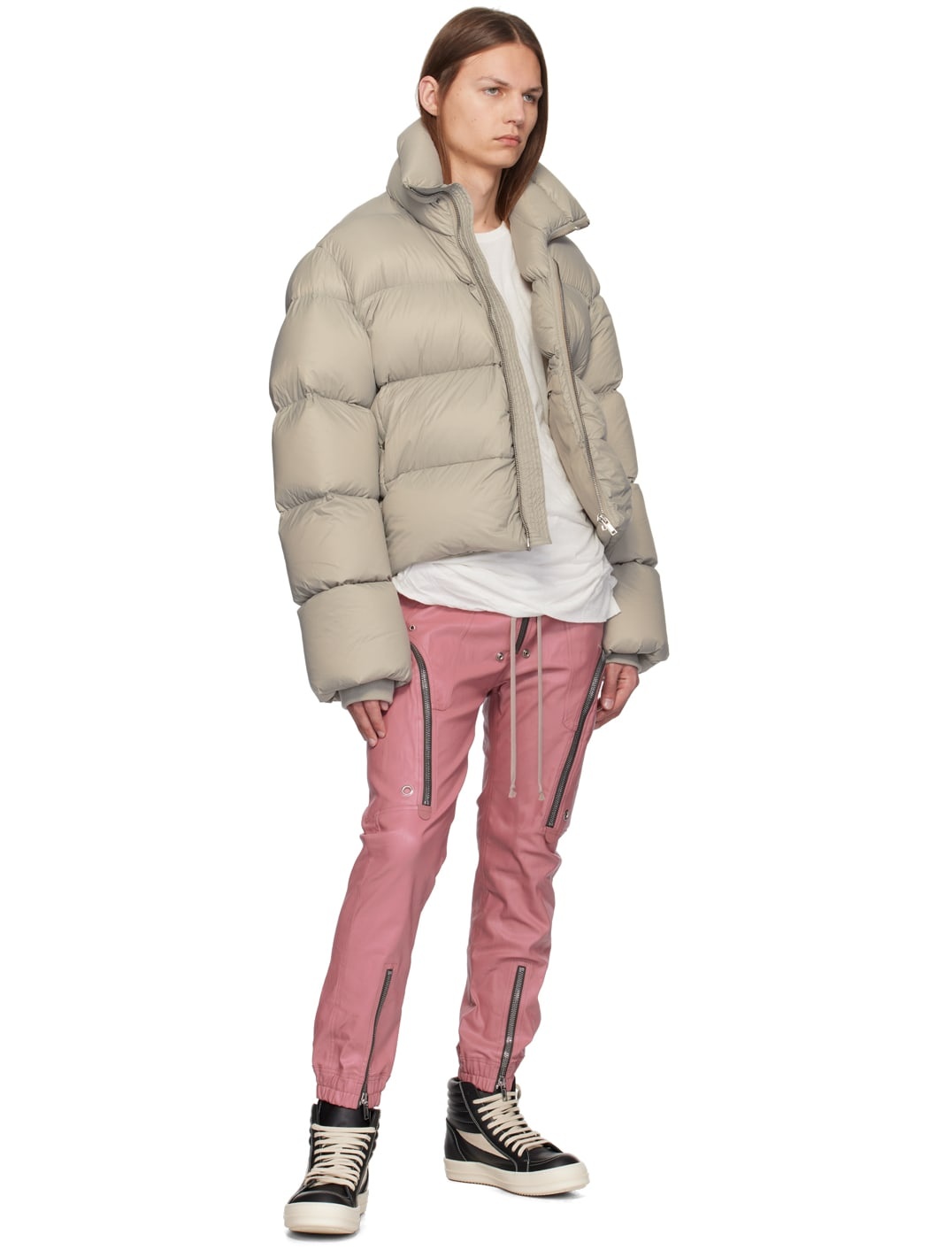 Pink Bauhaus Cargo Pants - 4