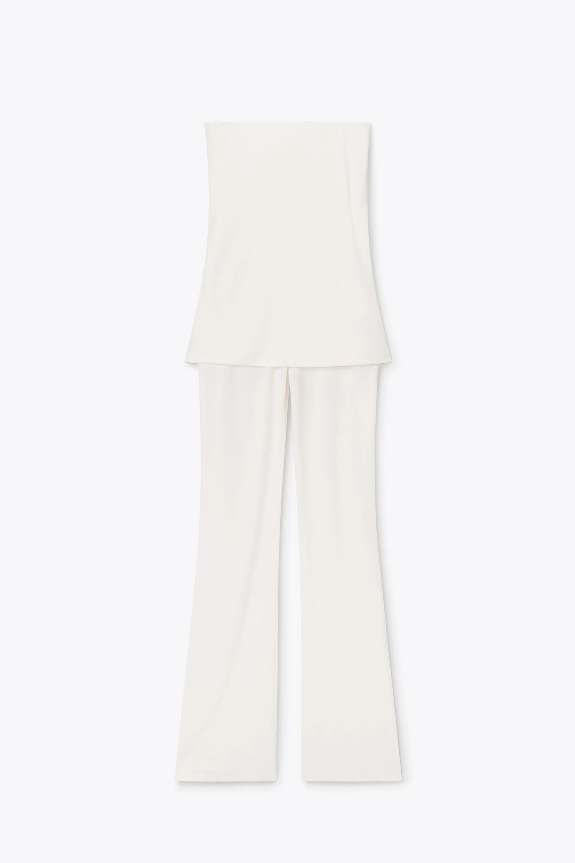 Strapless Corset Jumpsuit - 1