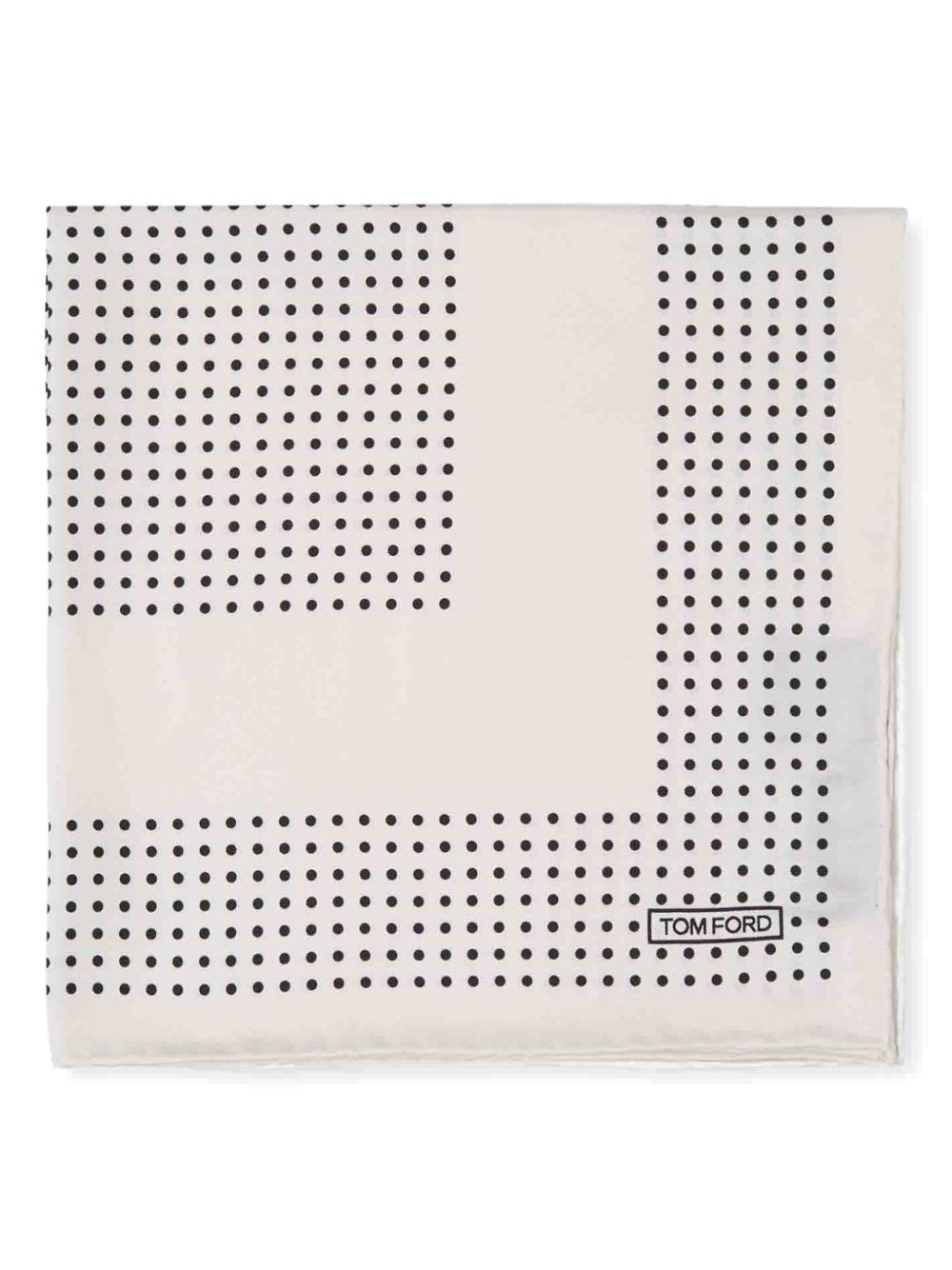 polka dot-print silk scarf - 3