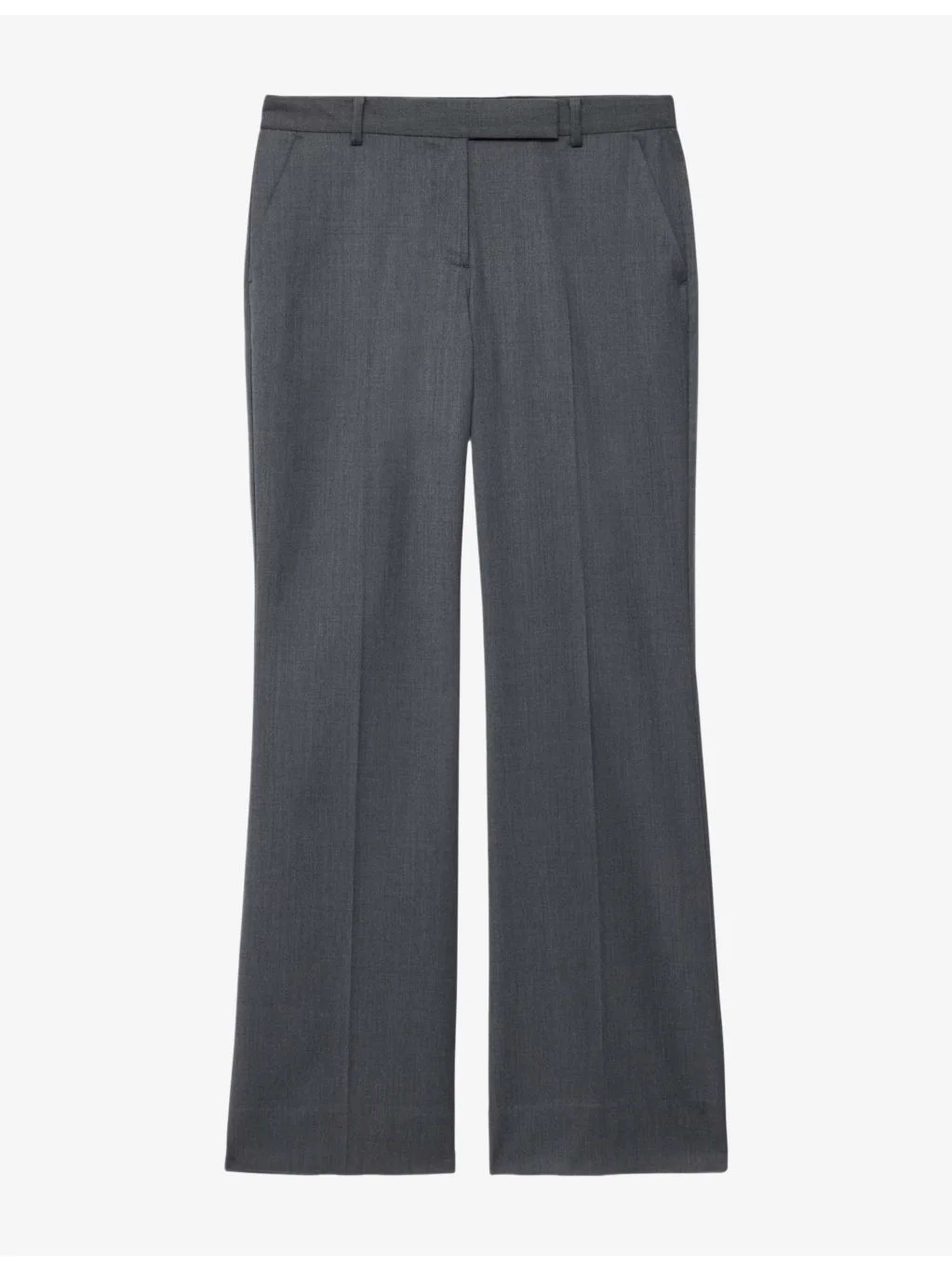 Solace Low-Rise Stretch Wool-Blend Trousers - 1
