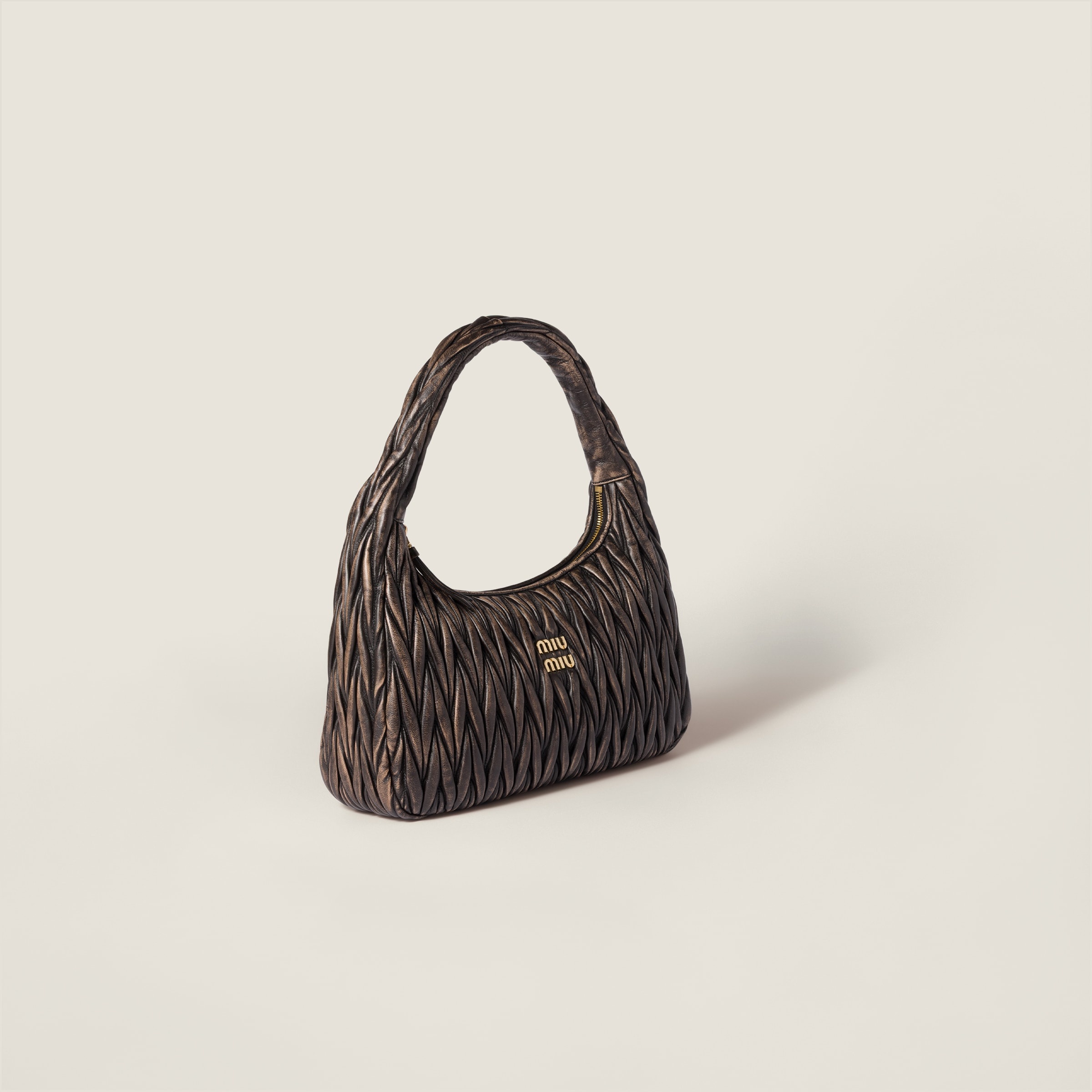 Wander matelassé nappa leather bag - 3