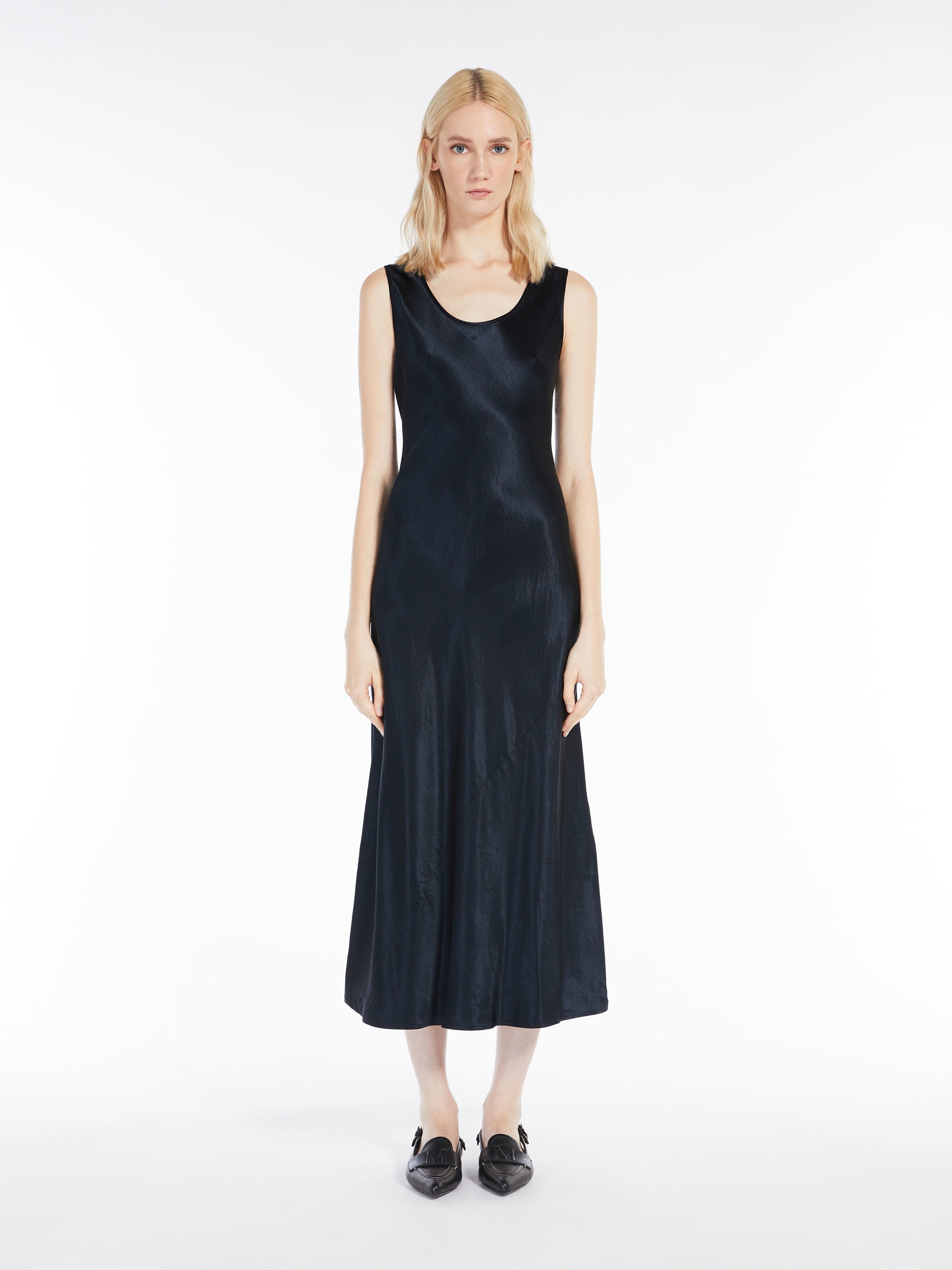 CAPUA Acetate satin dress - 3