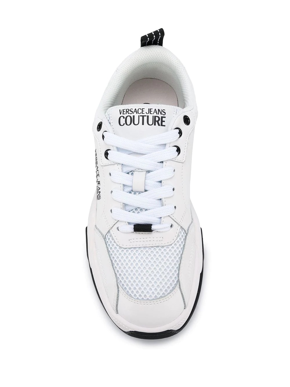 high top logo print sneakers - 4