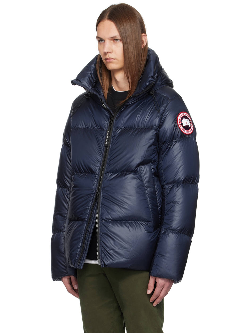 Navy Crofton Puffer Down Jacket - 4