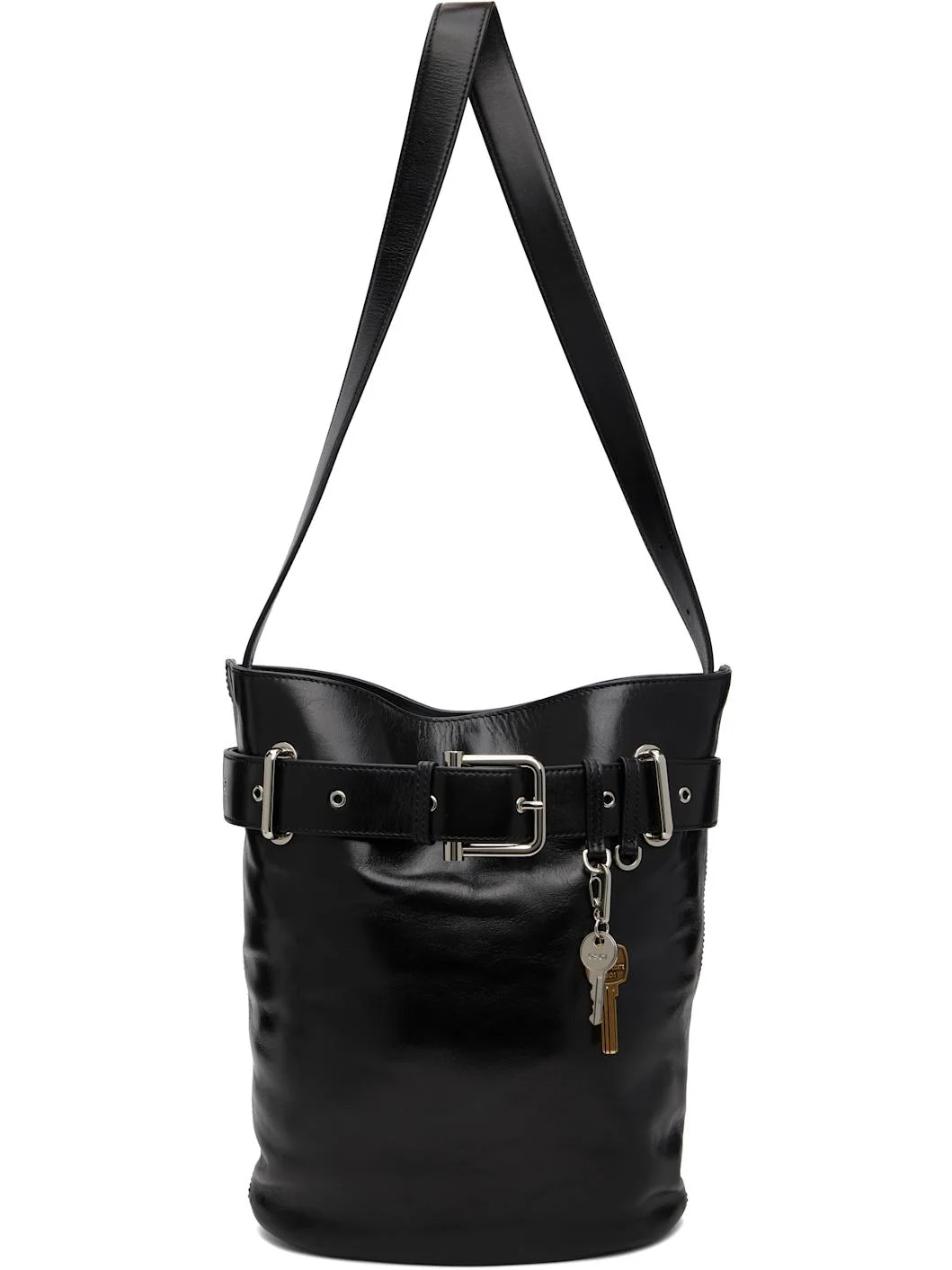 Black Bucket Brocle Bag - 1