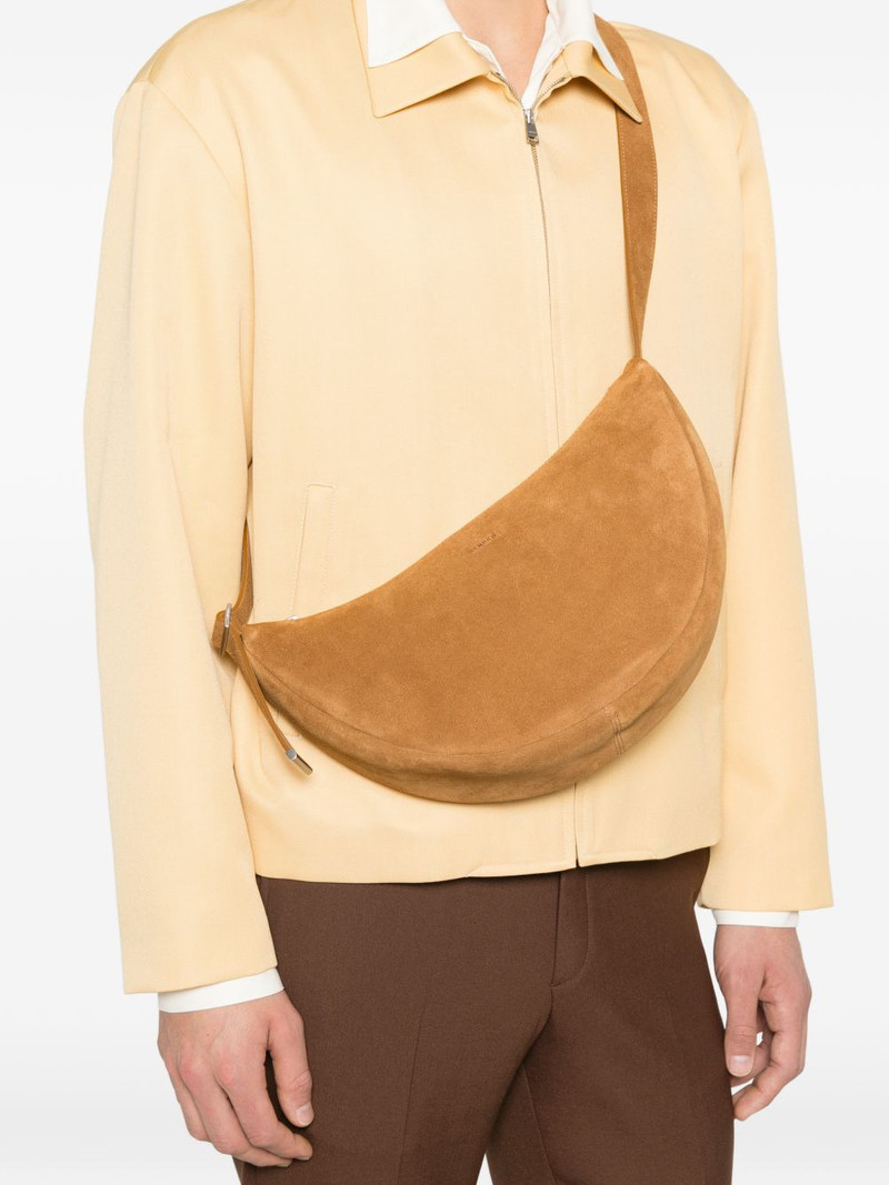 Sandro zip leather messenger bag outlook