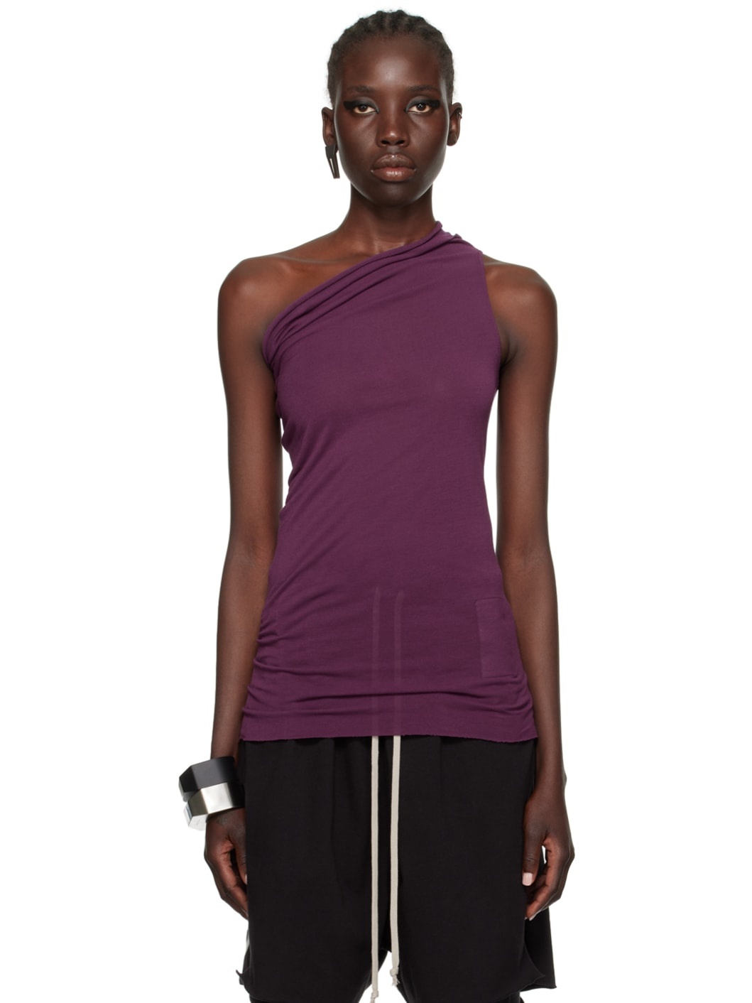 SSENSE Exclusive Purple KEMBRA PFAHLER Edition Athena Tank Top - 1