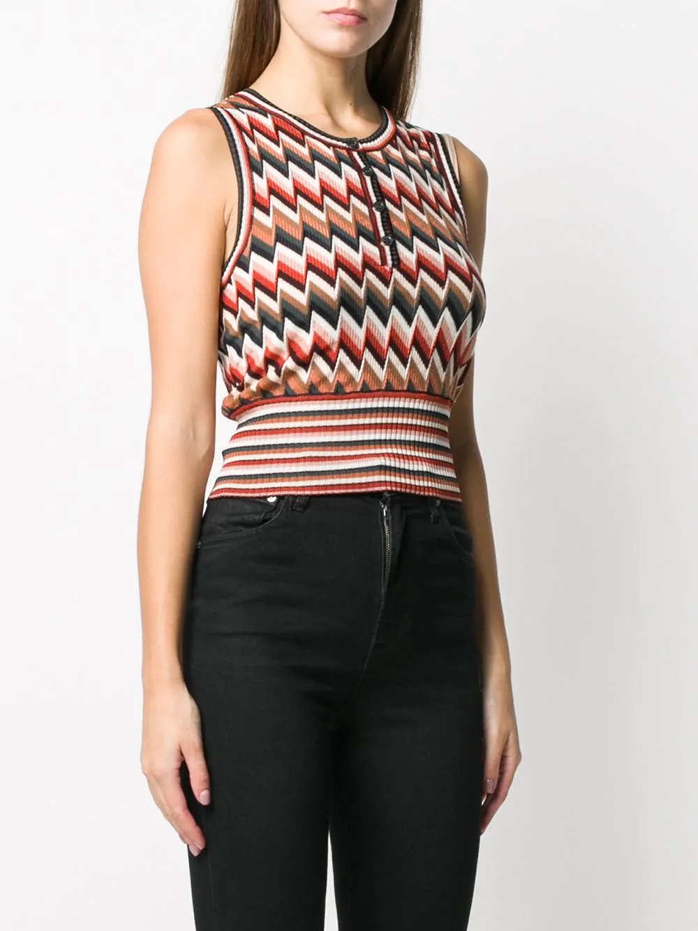 geometric print jumper - 3