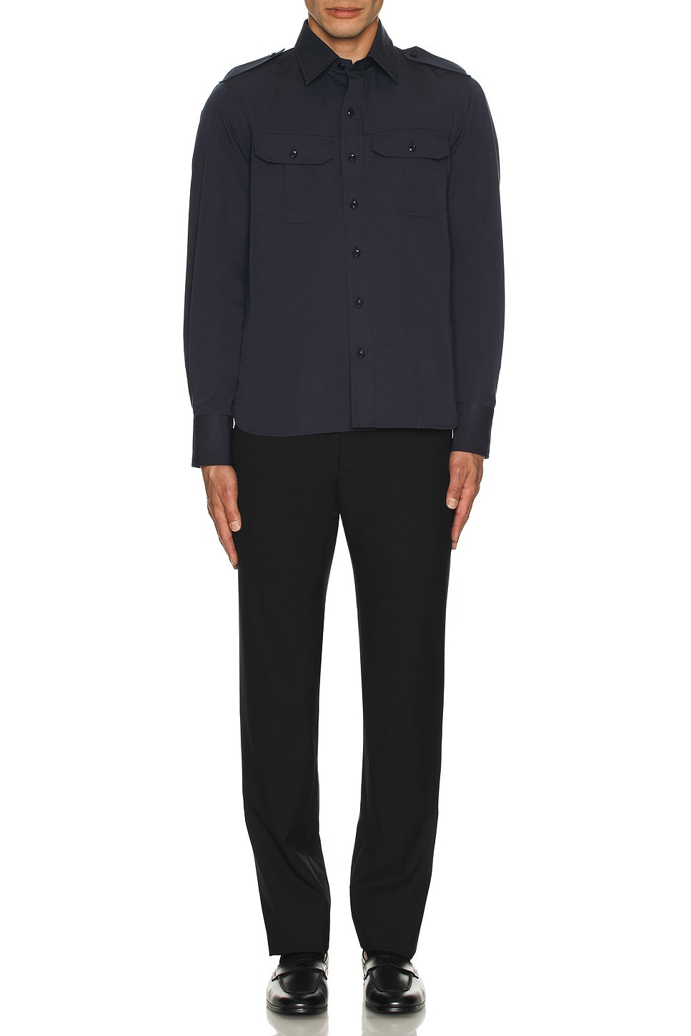 Fluid Poplin Western Shirt - 4