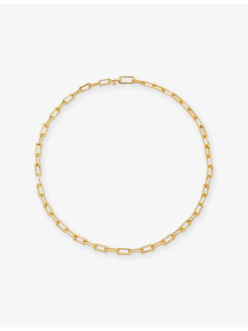 Alta Mini 18ct Yellow Gold Vermeil Chain Necklace - 1