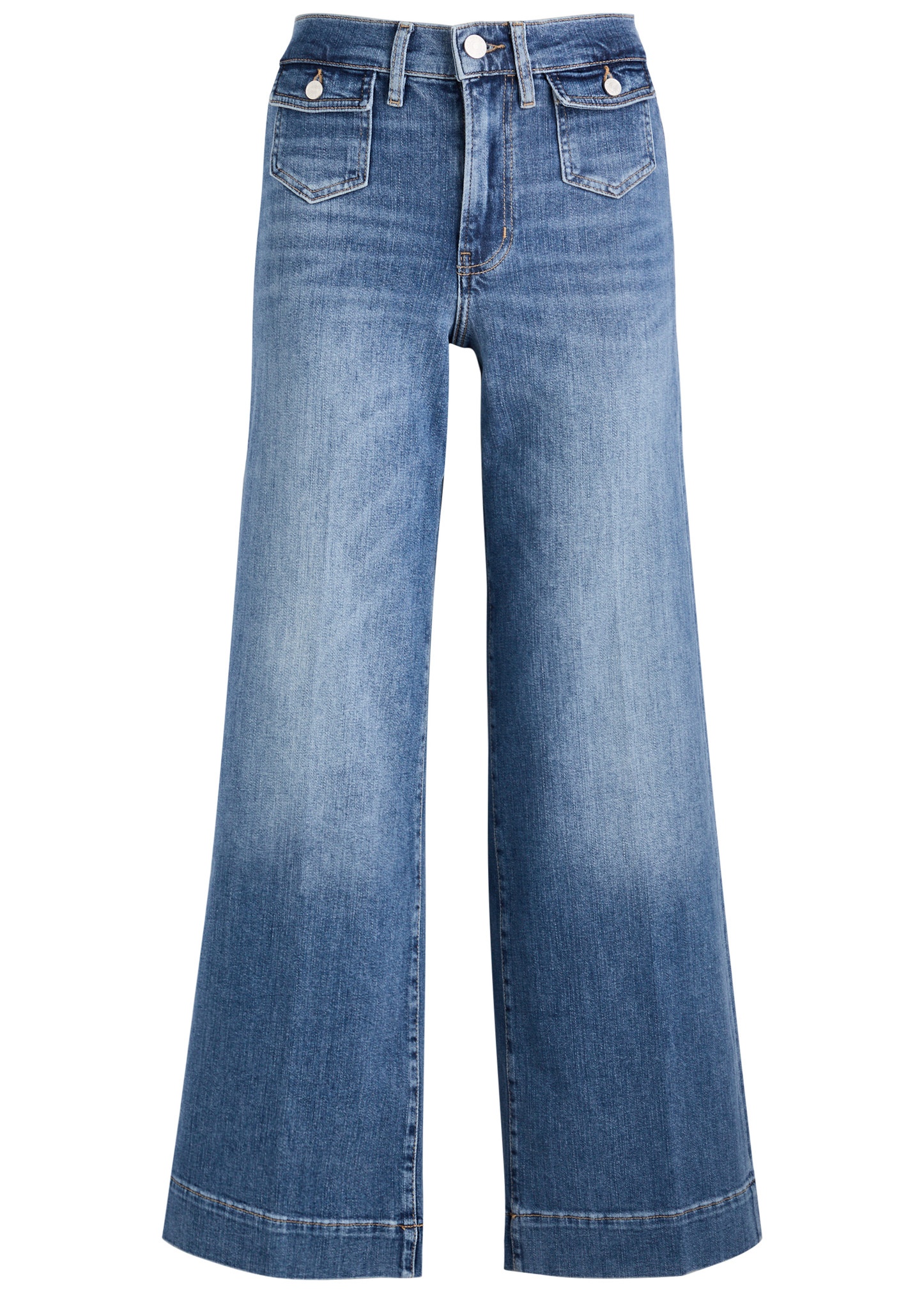 Palazzo wide-leg jeans - 1