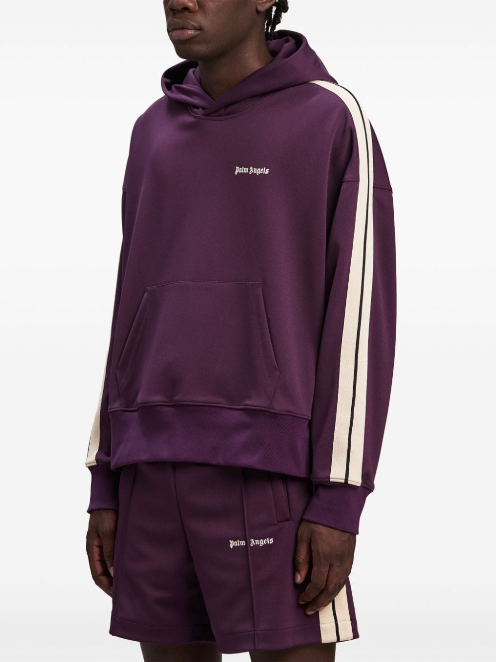logo-print hoodie - 4