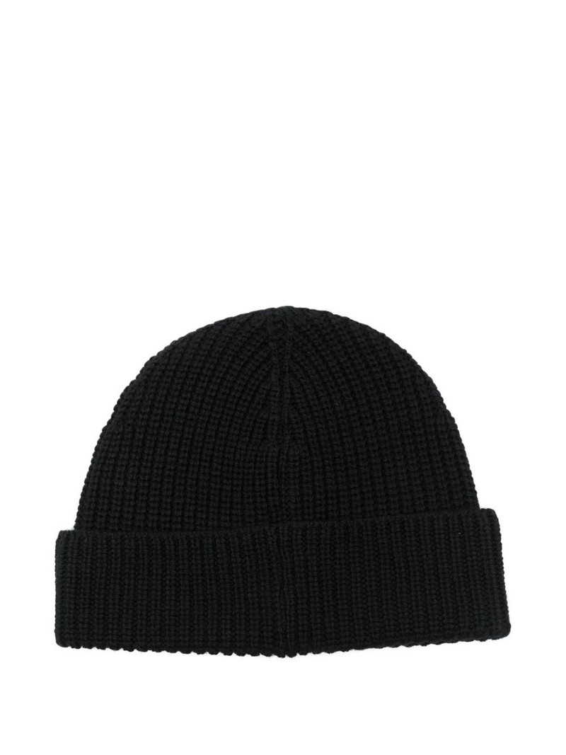 Off-White embroidered-logo beanie outlook