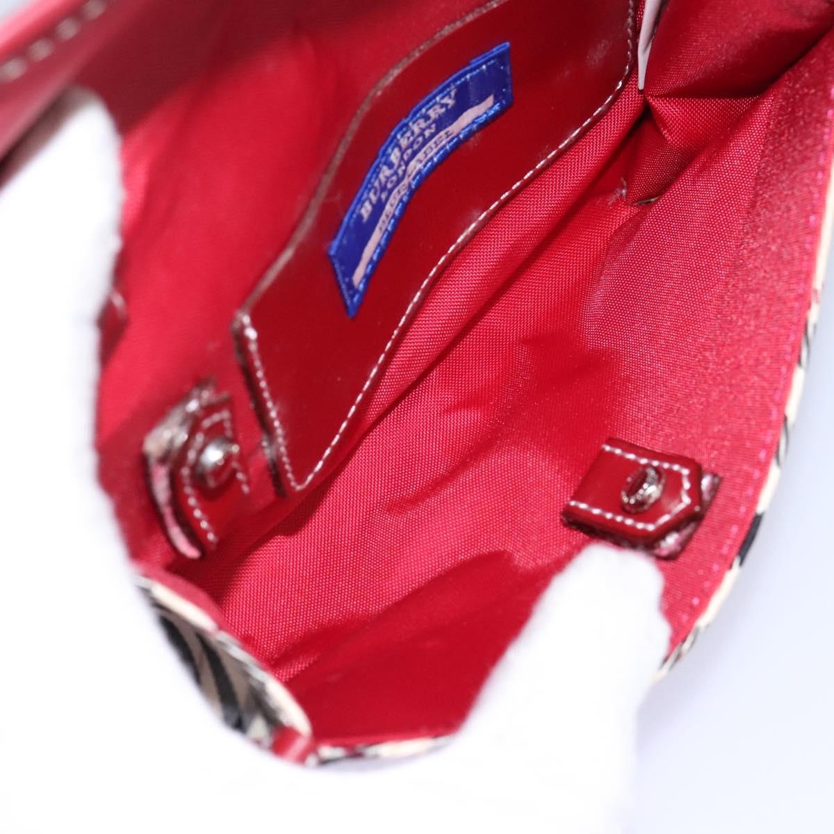 Burberry Nova Check Blue Label Waist Bag Canvas Beige - 11