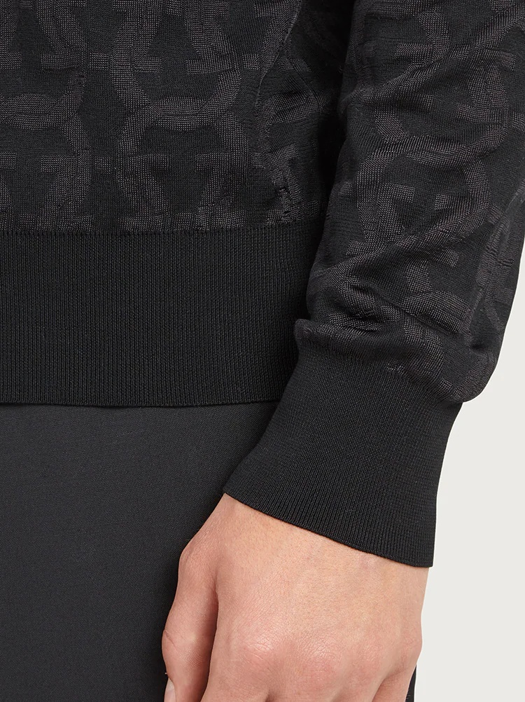 GANCINI ROUND NECK SWEATER - 5