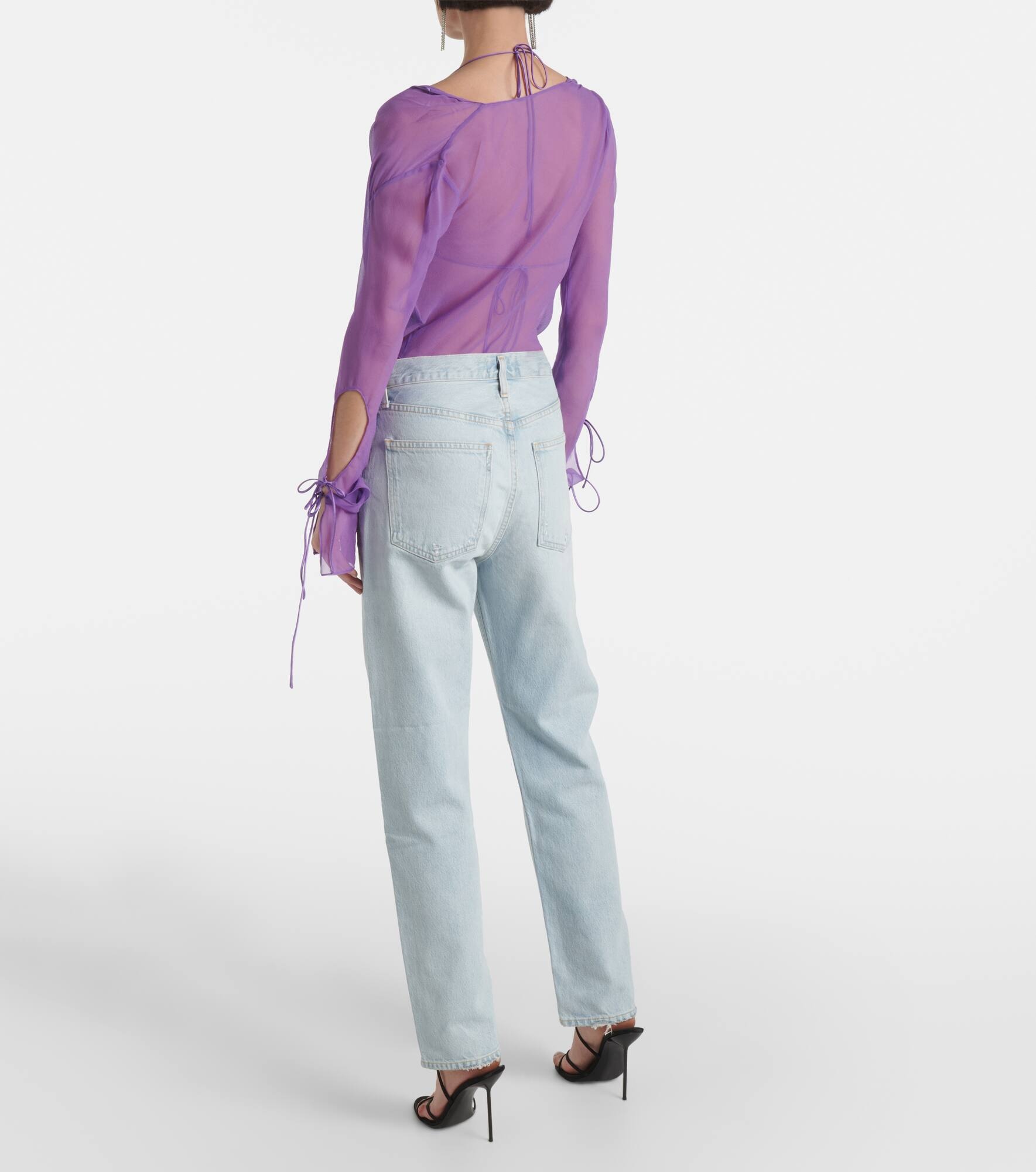 90's mid-rise straight jeans - 3