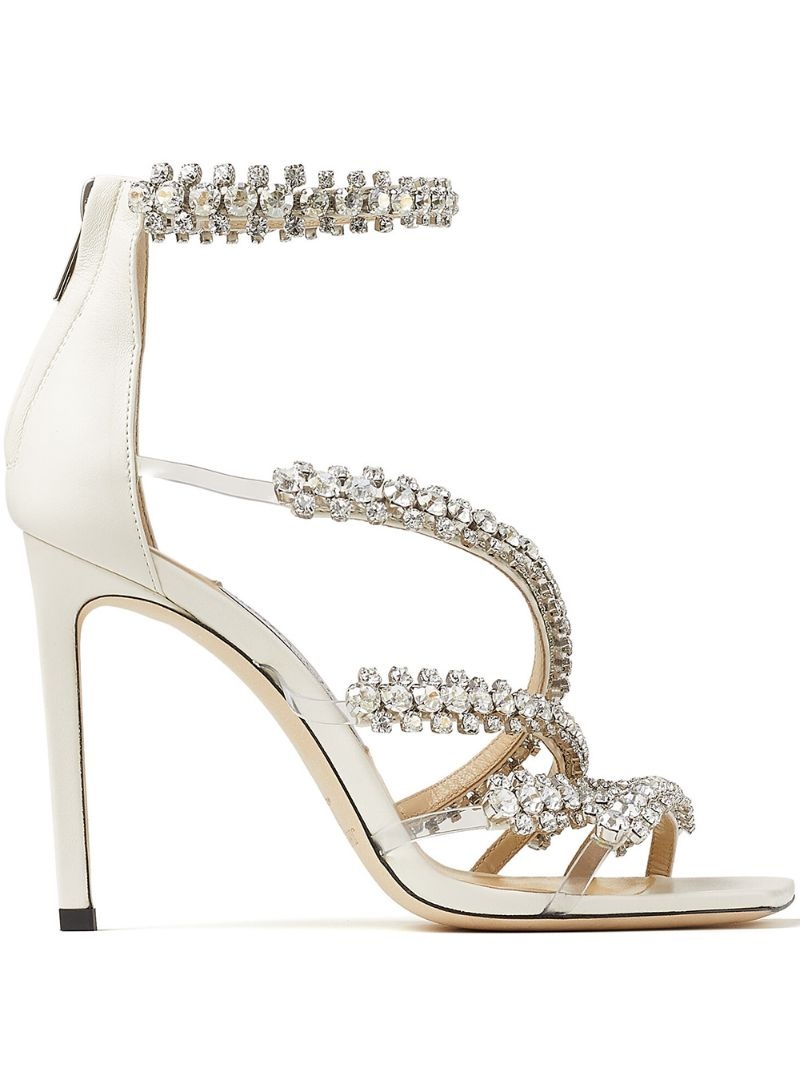 Josefine 100mm crystal-embellished sandals - 1