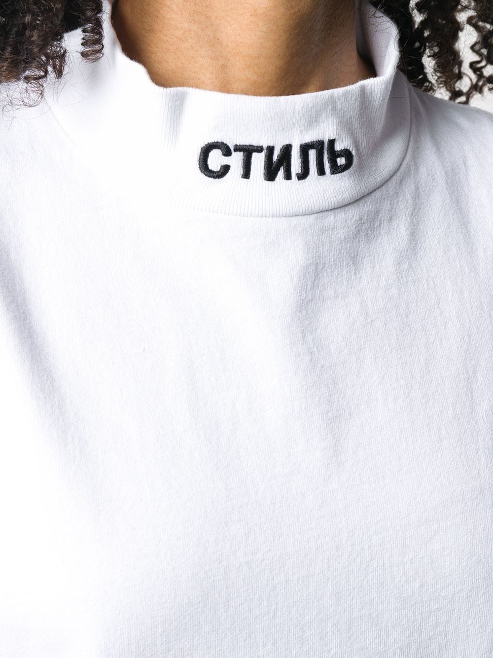 embroidered logo T-shirt - 5