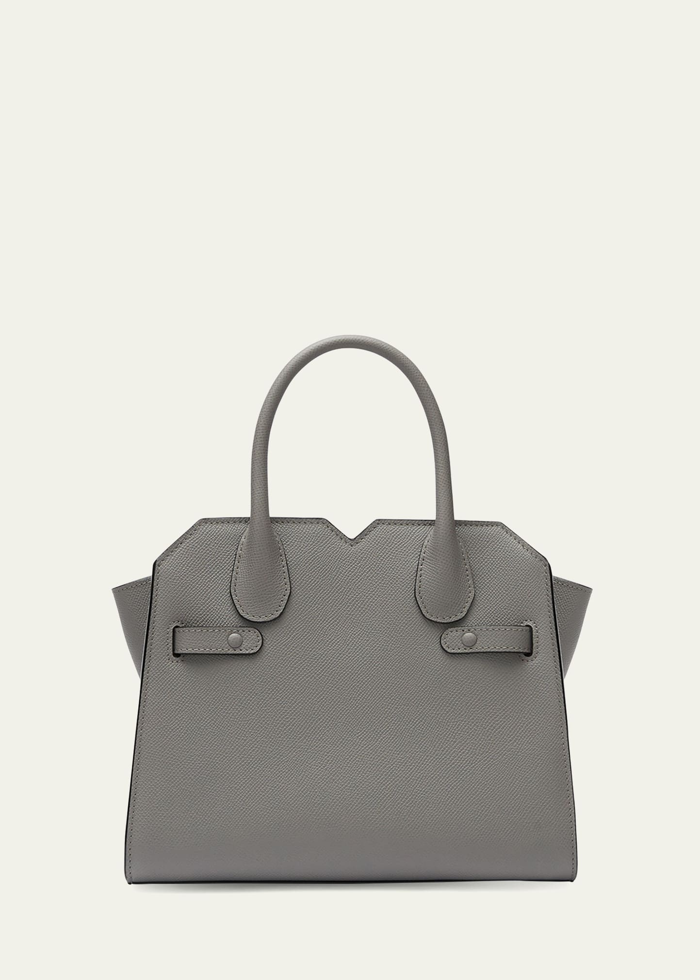 Milano Mini Leather Tote Bag - 3