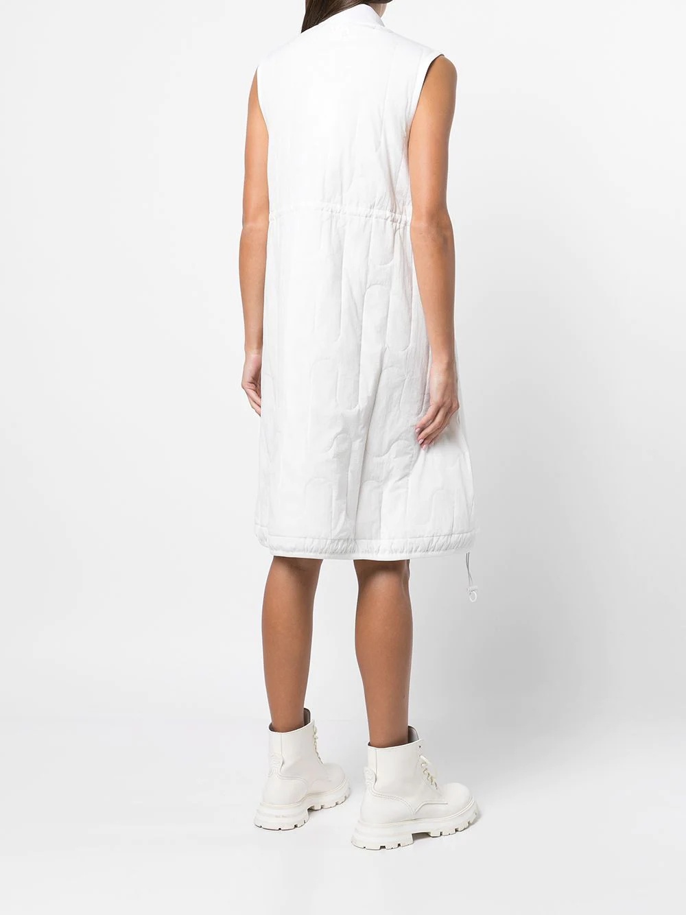 Ch2 quilted sleeveless shirt dress - 4