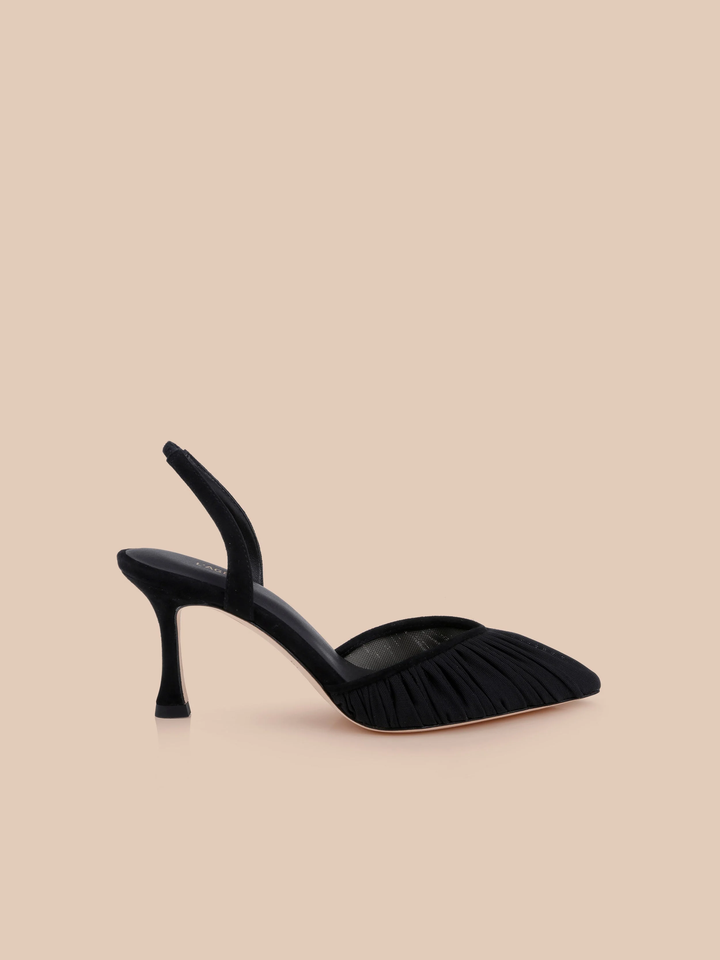 Bowery Mesh Slingback Pump - 1