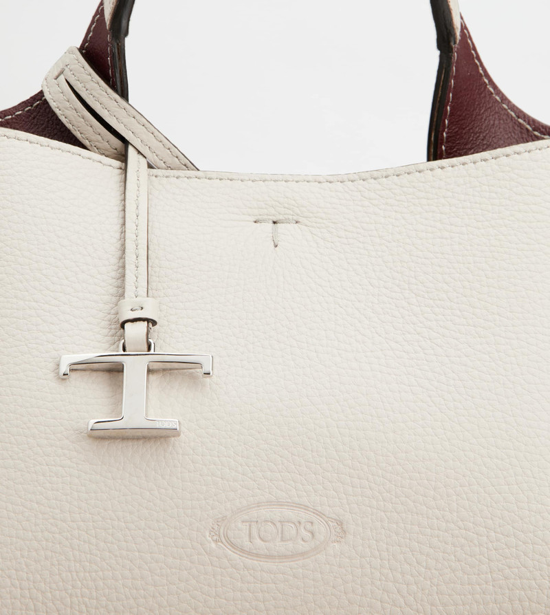 BAG IN LEATHER MICRO - GREY 4