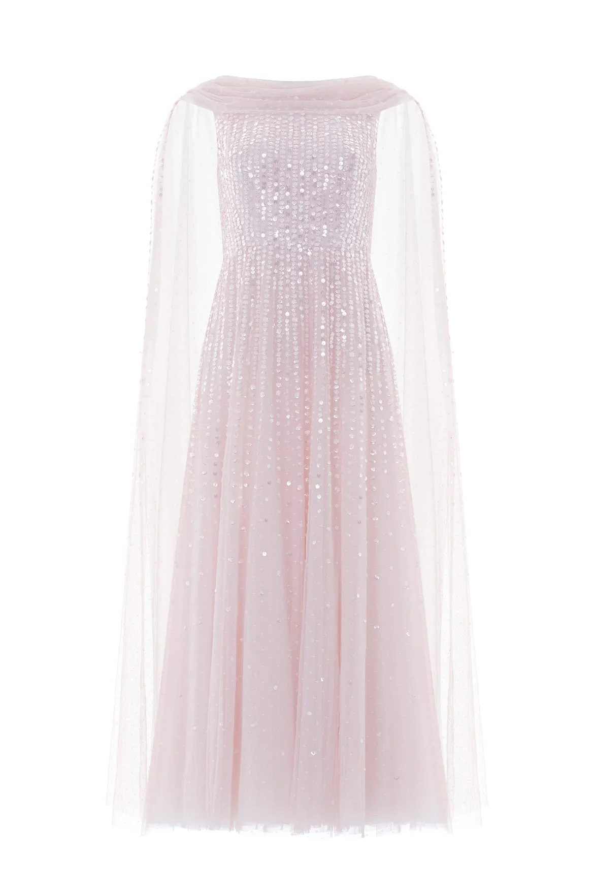 Moonlight Sequin Ankle Gown - 1