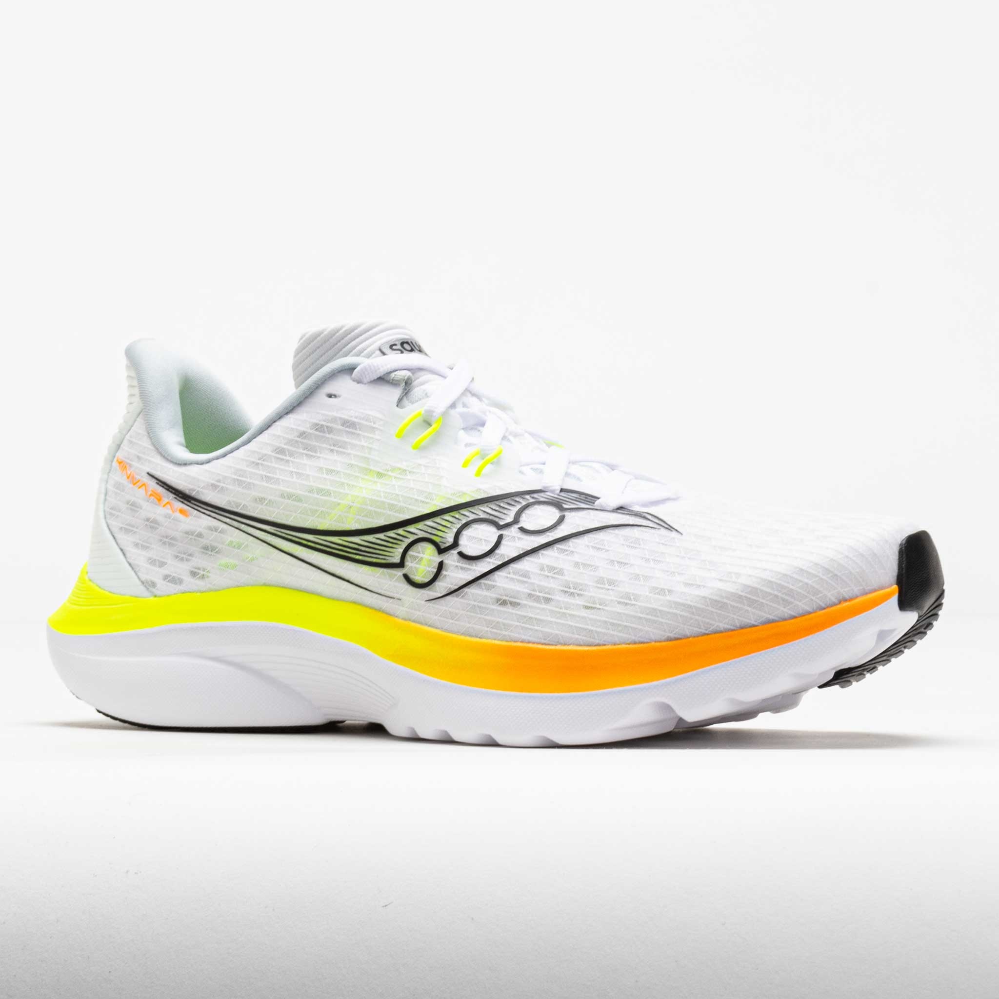 Saucony Kinvara 16 Men's White/Citron - 5