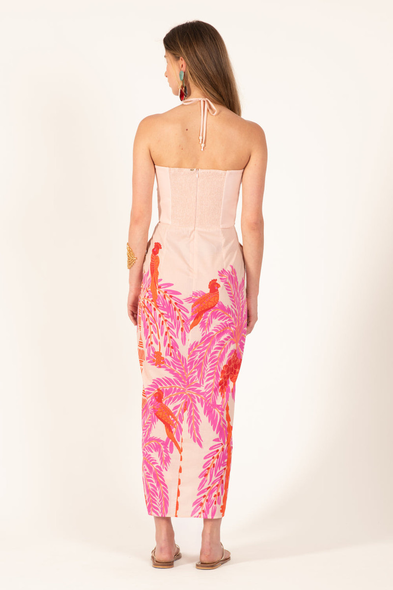 Long Dress Collina - Pink Palmrott 6