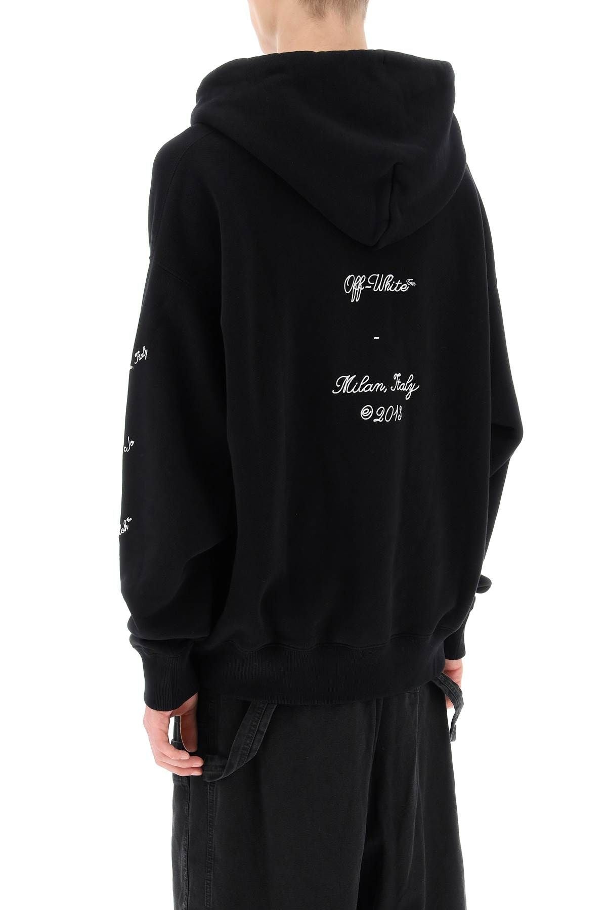 【関税込み】OFF-WHITE SKATE SWEATSHIRT WITH HOOD AND 23 LOGO Off-White SKATE HOODIE WITH 23 LOGO | netdressed | REVERSIBLE
