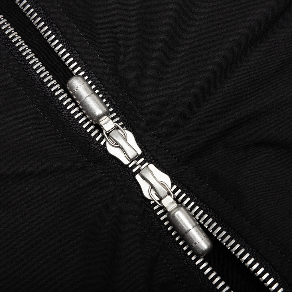 RHUDE COLOR BLOCKED TRACK JACKET - BLACK/SLATE - 3