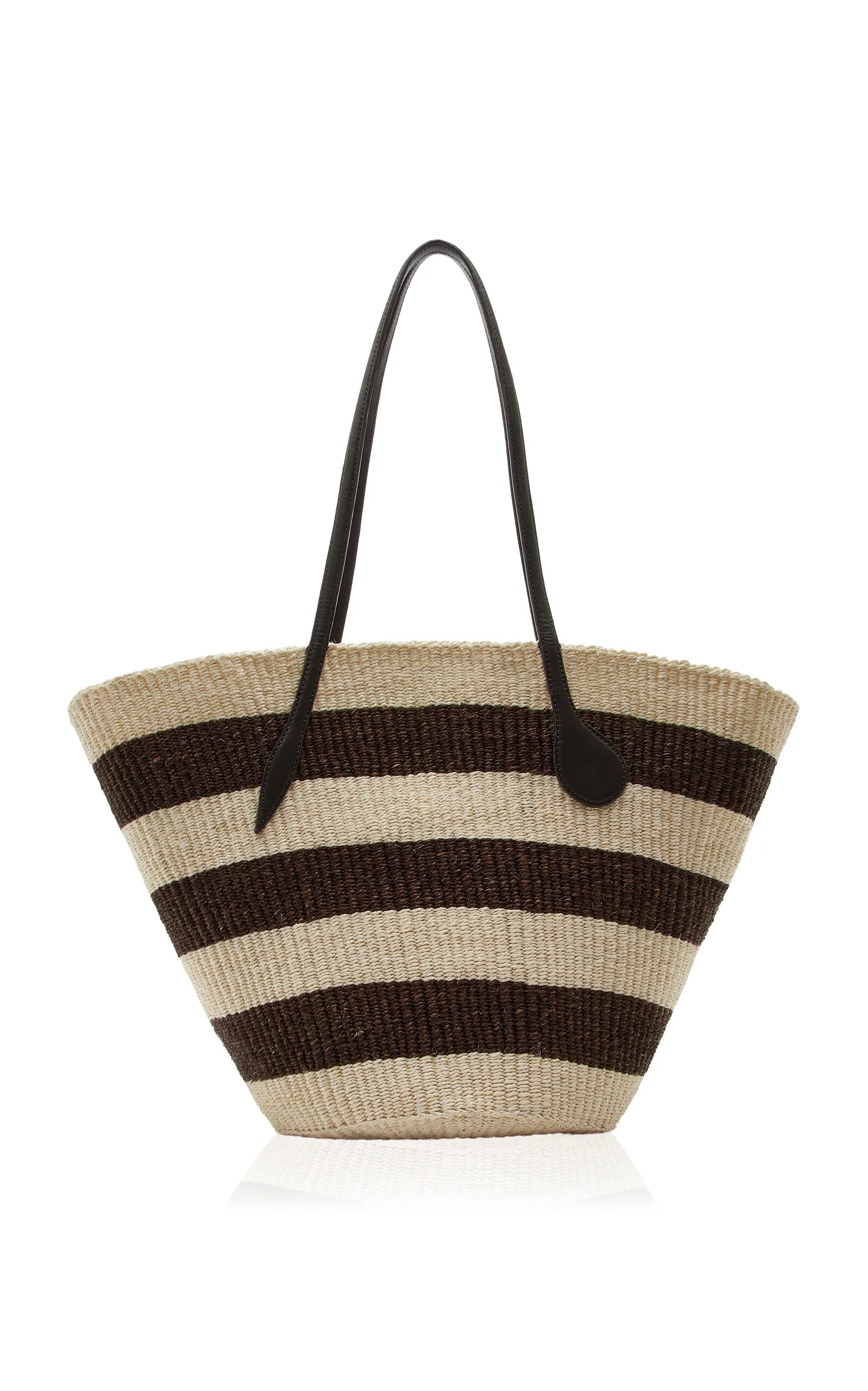 Sprout Large Straw Basket Tote brown - 1
