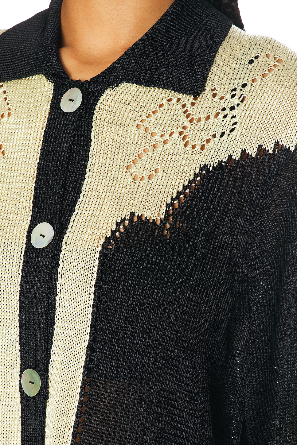 Western Pointelle Shirt - 6