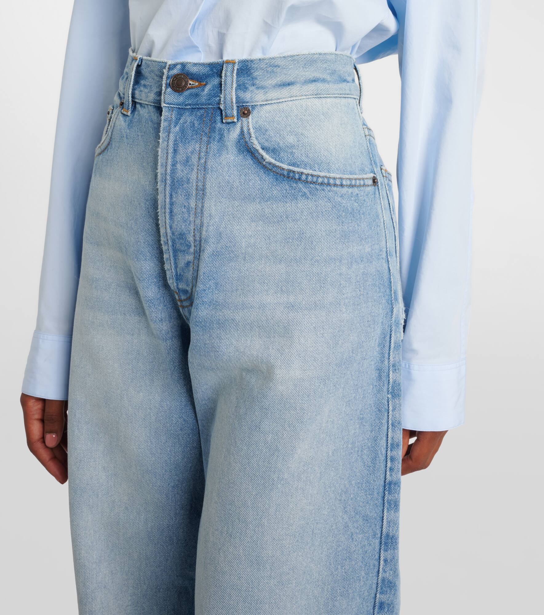 High-rise straight jeans - 4