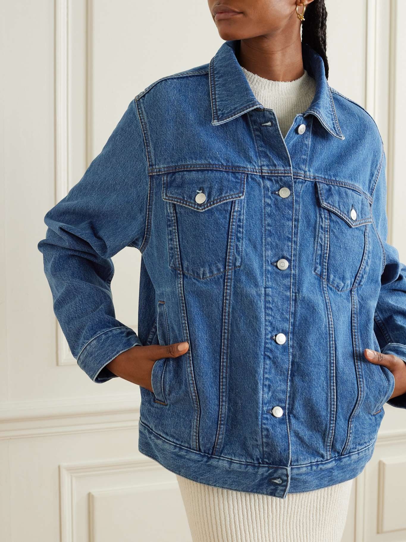 Organic denim jacket - 3