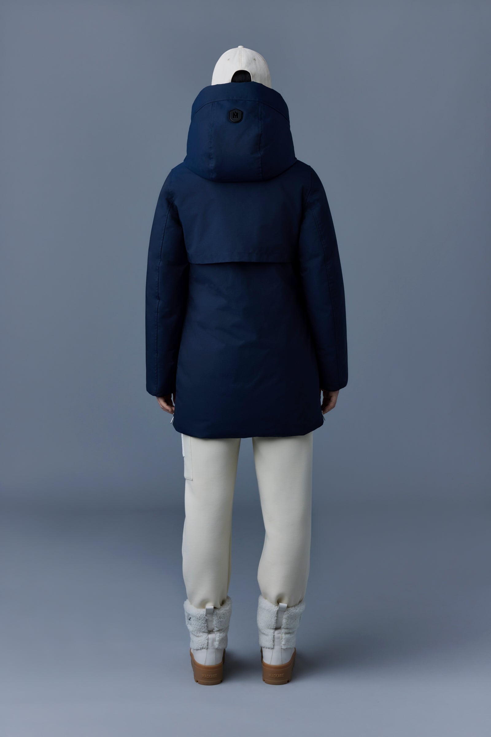 KINSLEE 2-in-1 oversized down parka with bib - 4