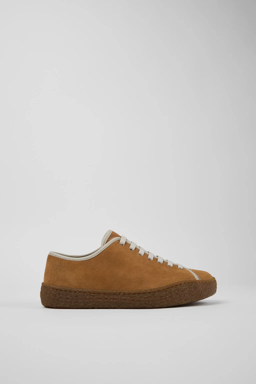 Peu Terreno Brown and Gray Nubuck and Leather Shoes for Women. - 1