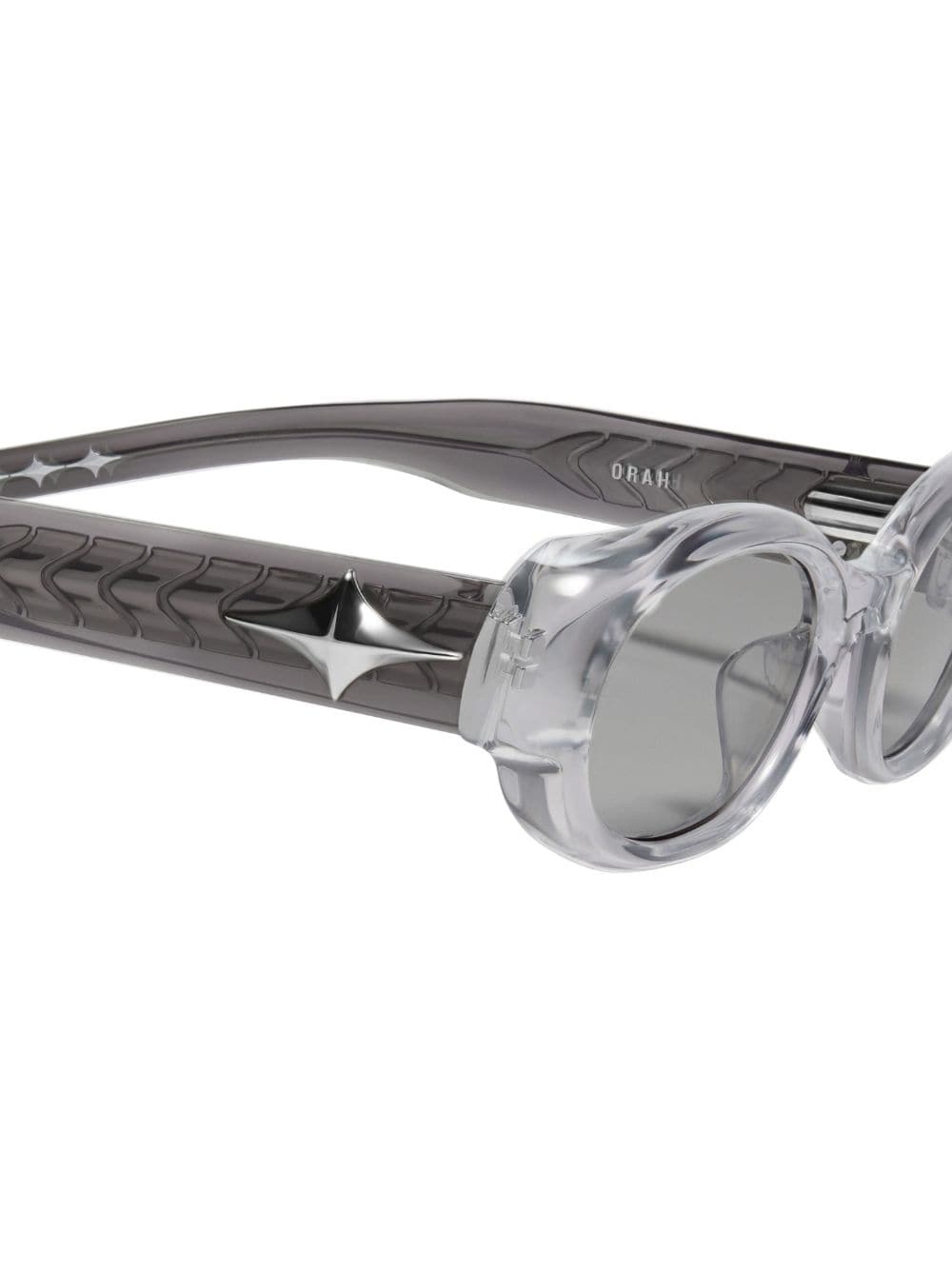 Orah C1 logo-plaque sunglasses - 3