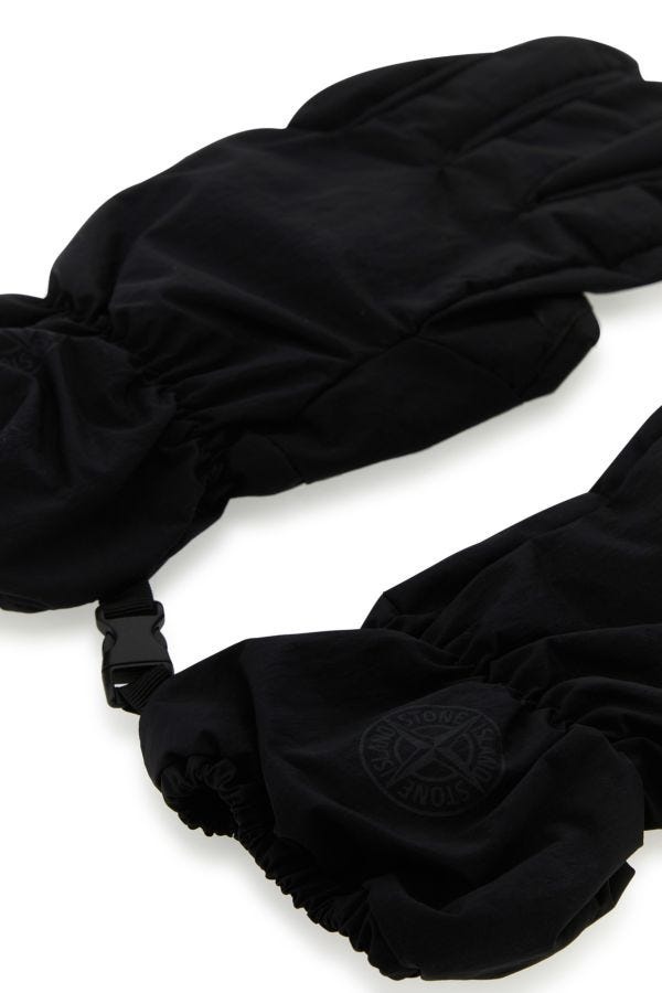 Black nylon gloves - 2