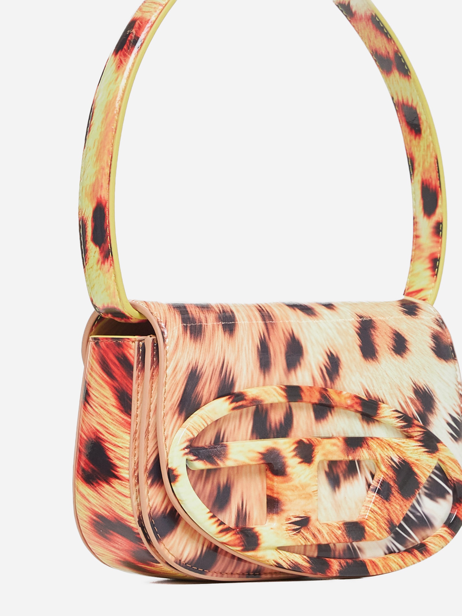 1drt-ilon print faux leather bag - 5