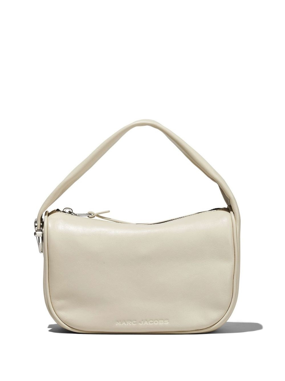 The Pushlock mini leather hobo bag - 1