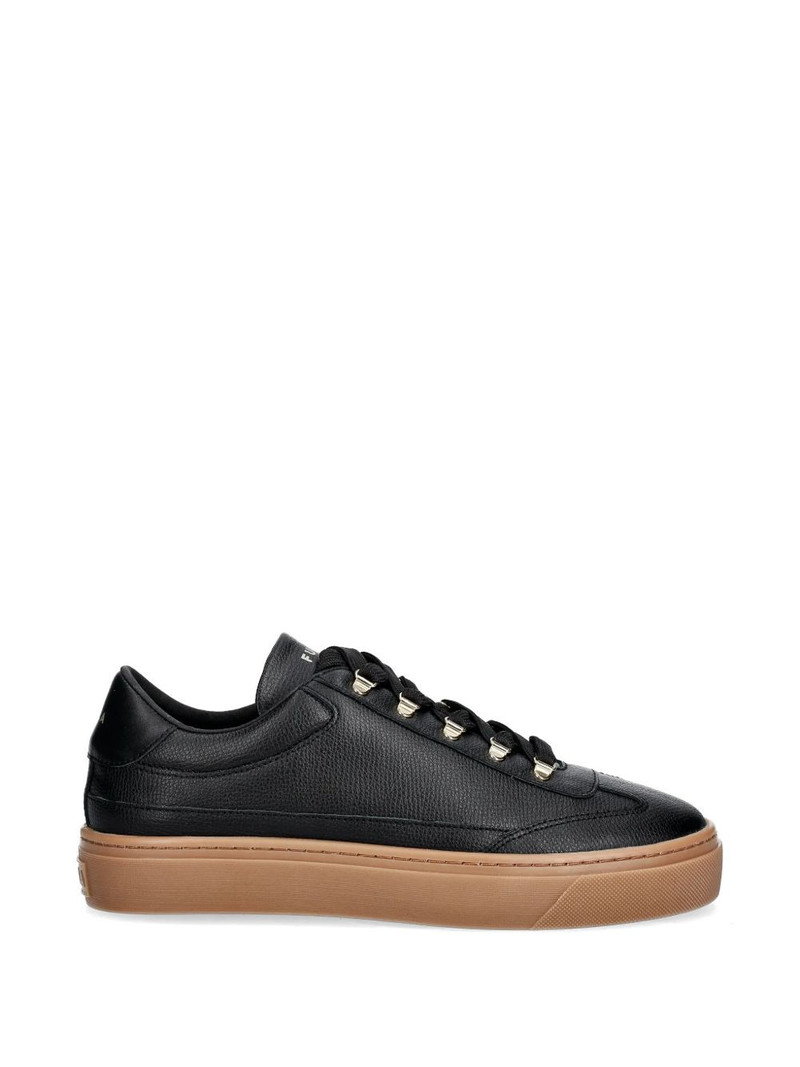 eyelet lace-up sneakers 1