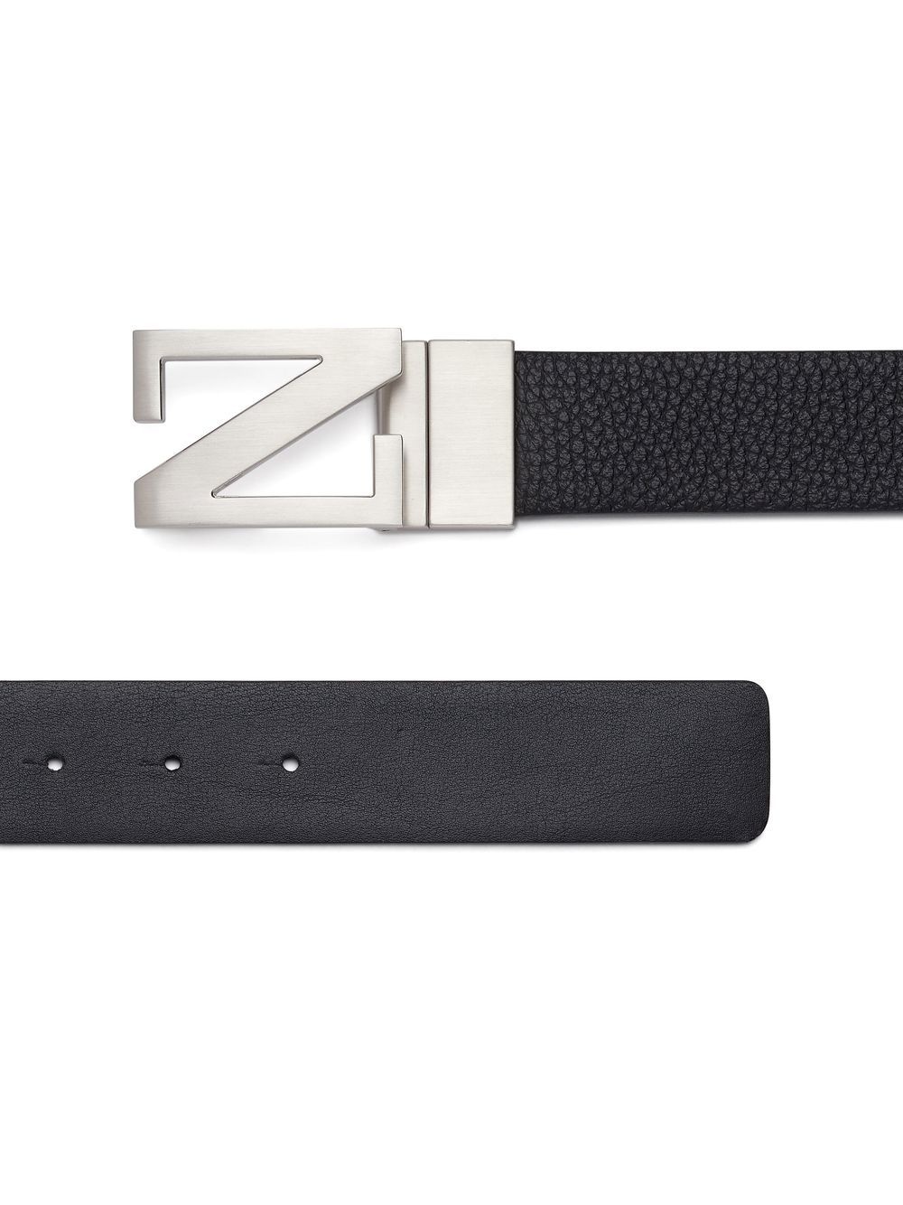 leather reversible belt - 2