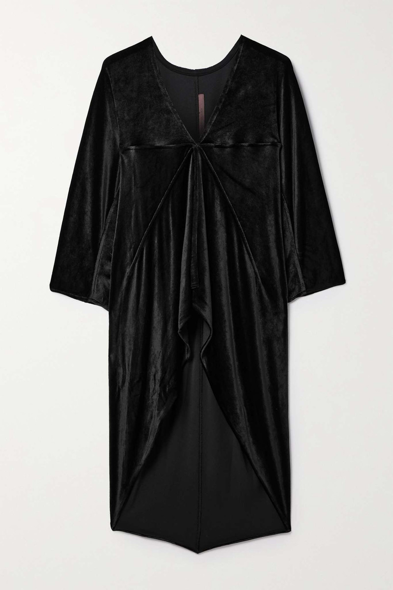 Em draped velvet top - 1