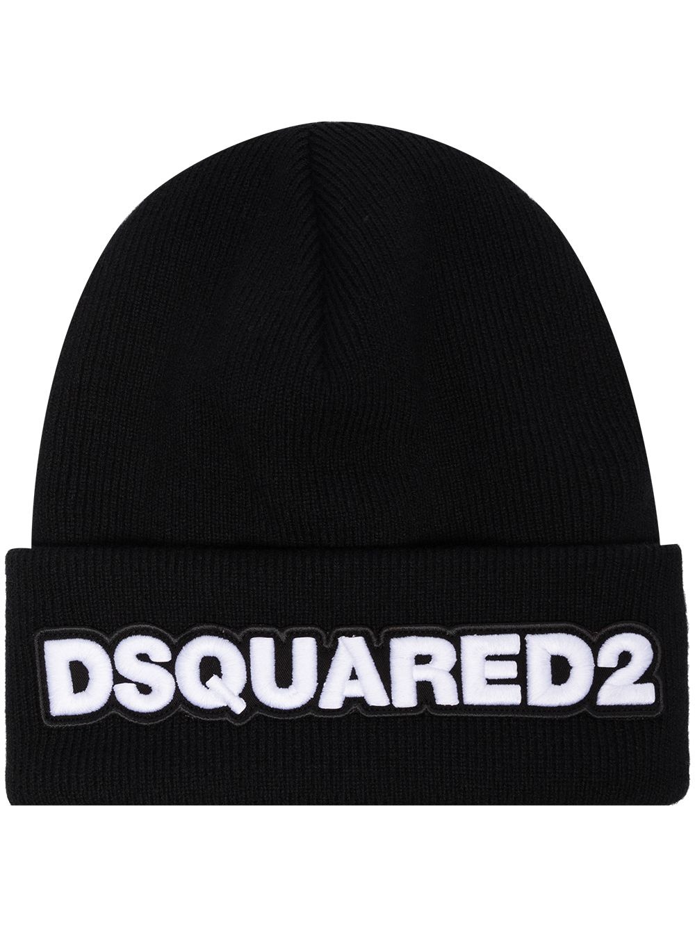 logo patch beanie - 1